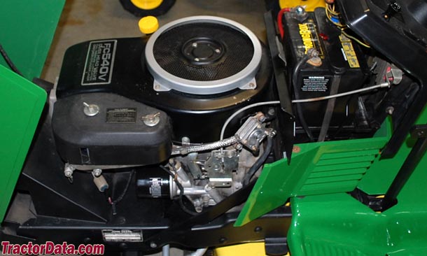 John Deere 185 engine photo