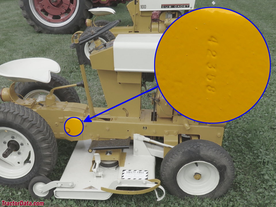 Cub Cadet Serial Number Chart