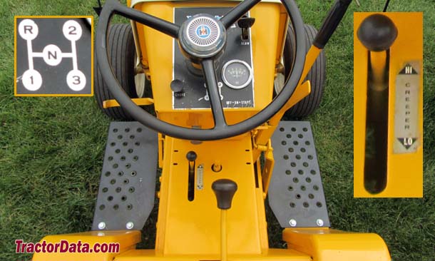 Cub Cadet 122 creeper transmission photo