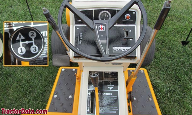 Cub Cadet 128 transmission photo