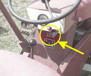 Wheel Horse 701 serial number location