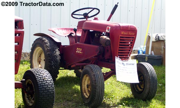 Wheel Horse 502 lawn tractor photo