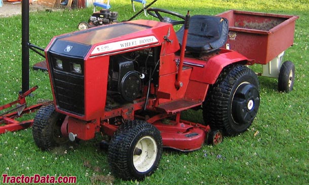 Wheel Horse C-85 lawn tractor photo