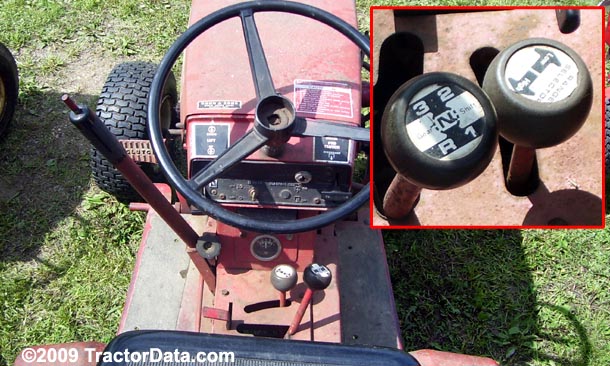 Wheel Horse C-160 gear transmission photo