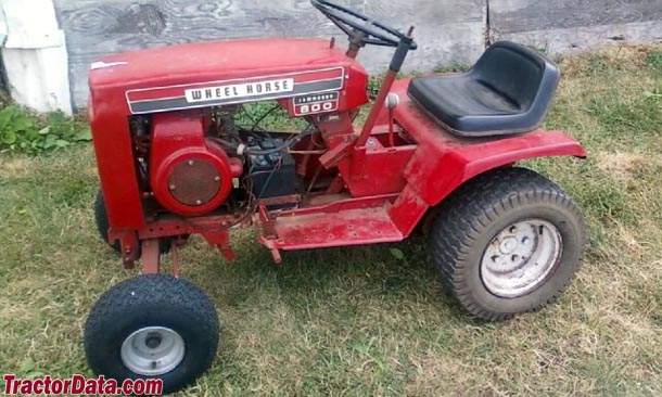 1972 Wheel Horse Commando 800, left side