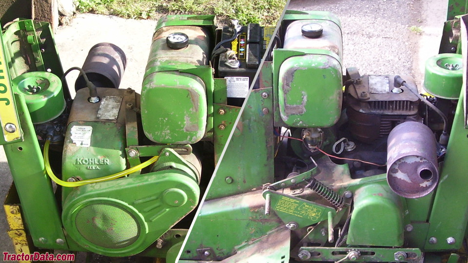 TractorData.com John Deere 110 tractor engine information