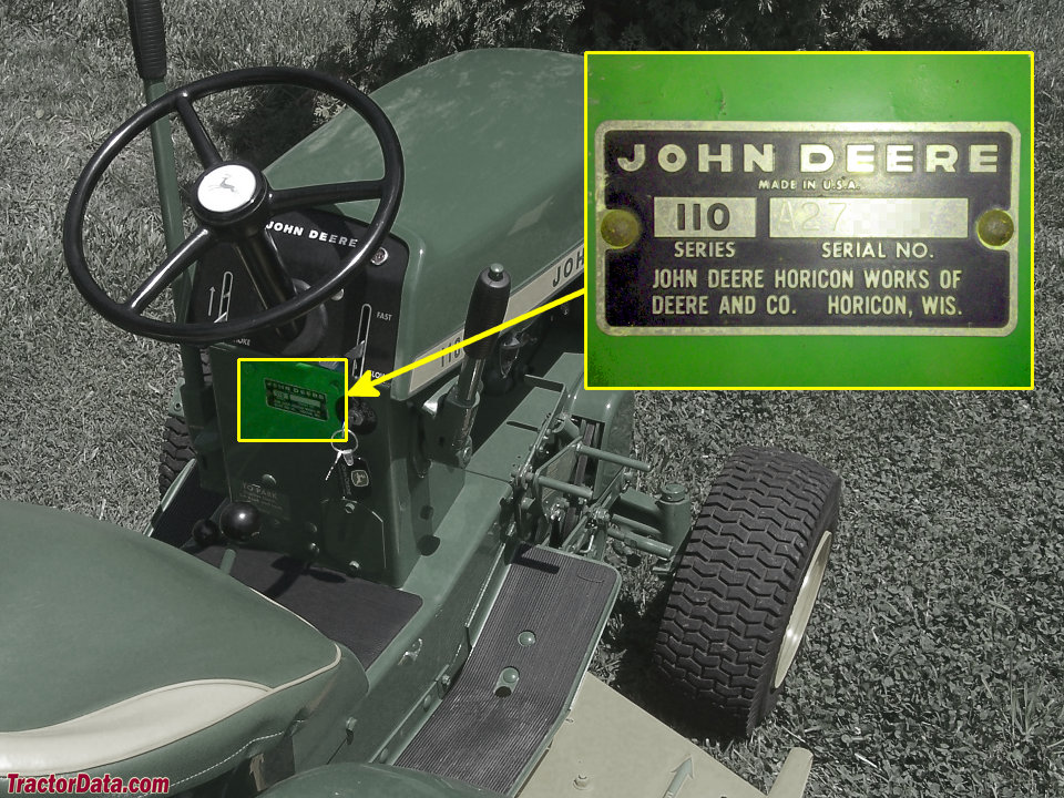 John Deere Serial Number Chart