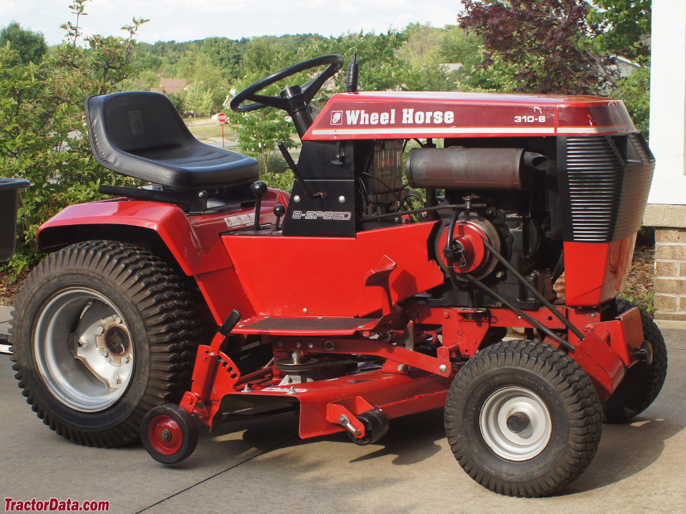 Wheel Horse 3108 tractor photos information
