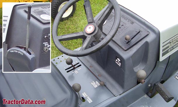 White Yard Boss GT-1655  transmission photo