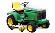 John Deere 355 lawn tractor photo
