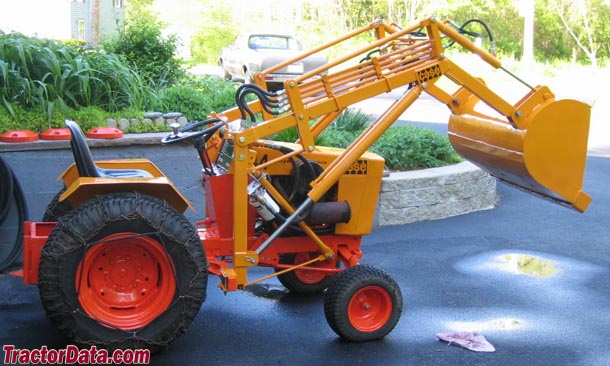 1971 Case model 444 with loader
