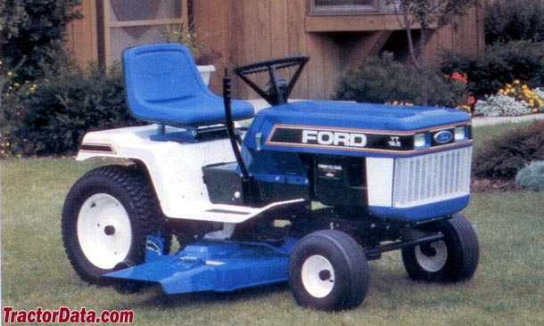 Ford yt 14 lawn tractor #8