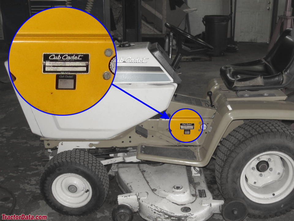 Cub Cadet 1204 tractor information