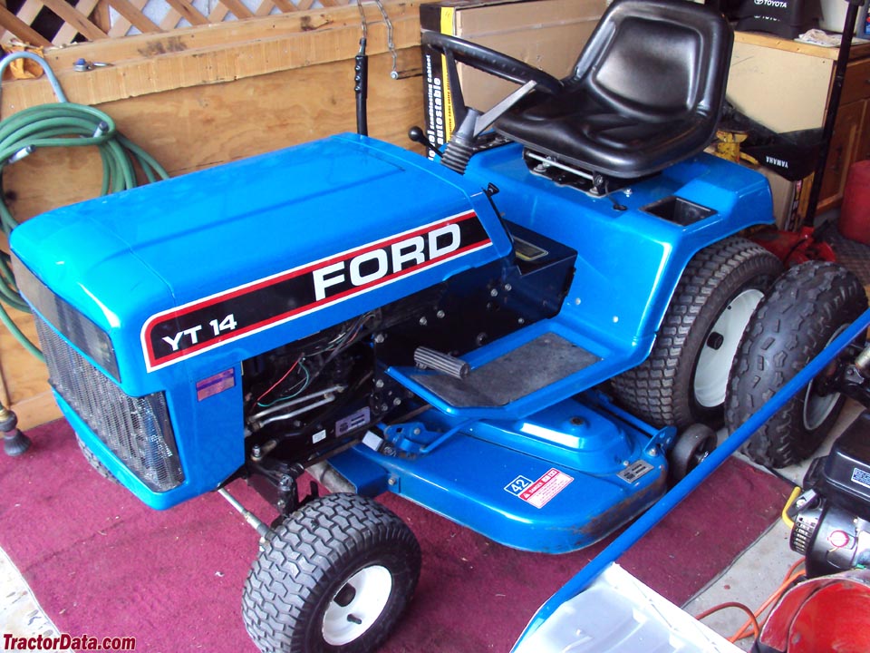 Ford yt 14 lawn tractor #7