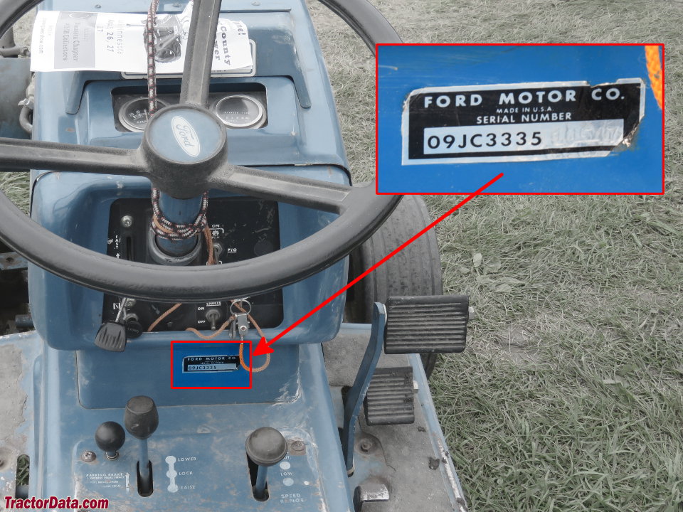 TractorData.com Ford LGT-165 tractor information