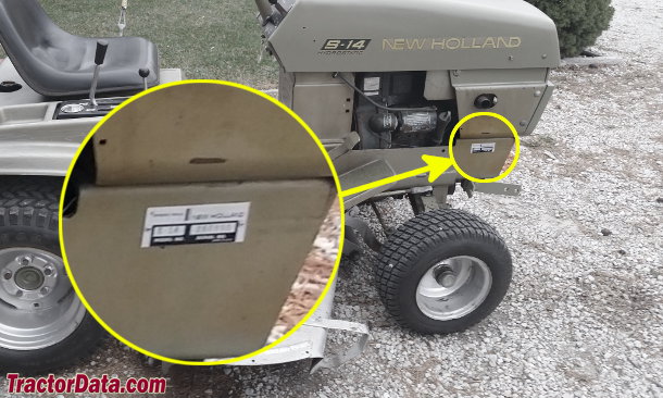 new holland tractor serial number location new holland tractor serial number location