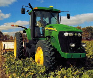 John Deere 7920 tractor.