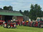 International Harvester tractor parade at Hastings