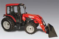 McCormick X10 tractor with loader