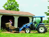 New Holland Series II Boomer 3045 with loader