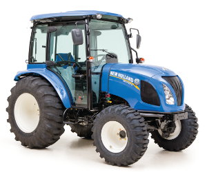 New Holland Boomer 41 tractor with cab.