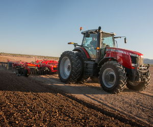 Massey Ferguson 8730 tractor.