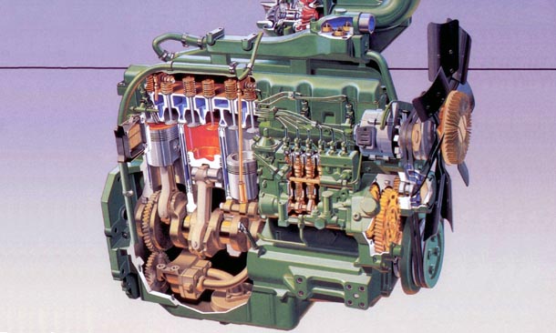 John Deere 4850 Tractor Engine Information