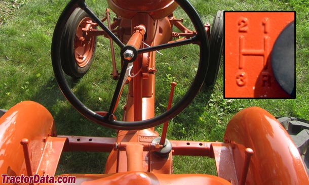 Allis Chalmers B transmission photo