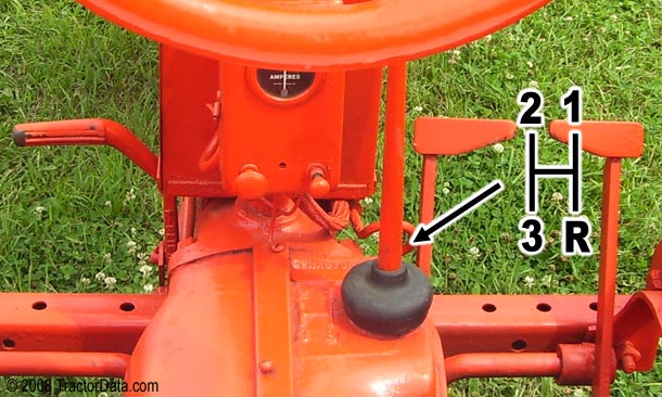 Allis Chalmers C transmission photo