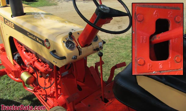 J.I. Case 1031 Case-o-matic transmission photo