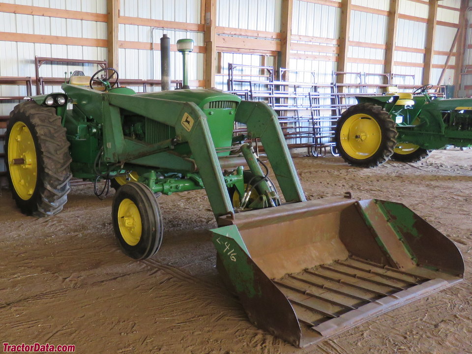 John Deere 2510 with model 48 front-end loader.