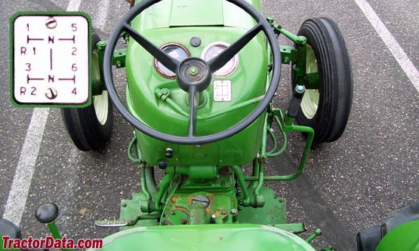 Oliver 550 transmission photo
