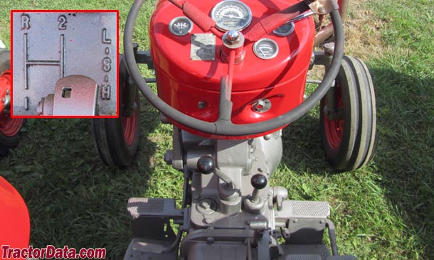 Massey Ferguson 50 transmission photo