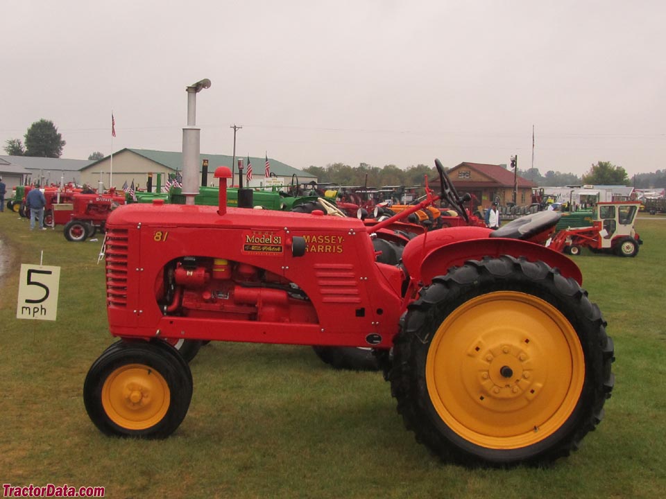 TractorData.com Massey-Harris 81 tractor photos information