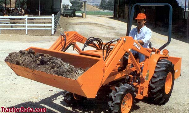 TractorData.com Kubota B7200 tractor photos information