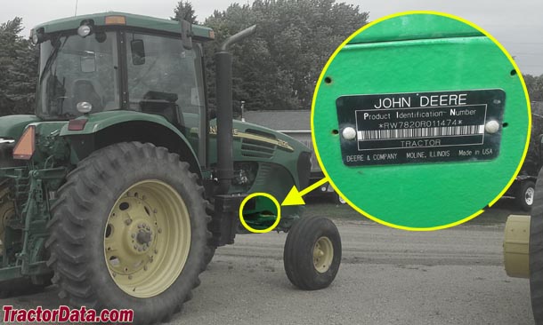 john deere serial number lookup tractor