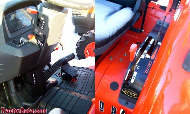 Kubota L3240 HST Plus transmission photo