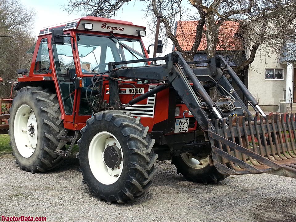 Fiat 8090 tractor photos information