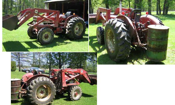 International Harvester 633 tractor photo