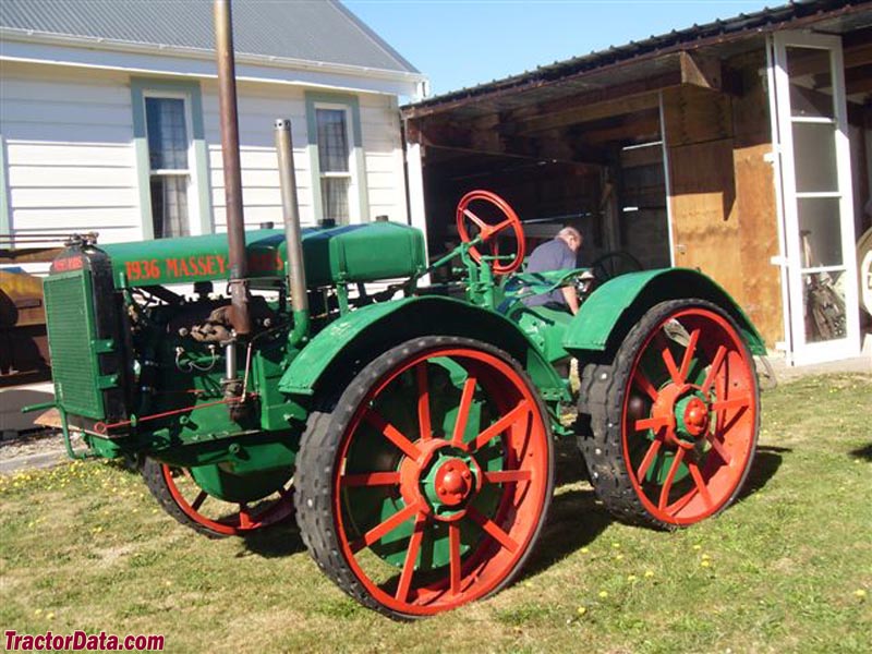Massey Harris GP number 303001 at the Taihape Museum in New Zealand.