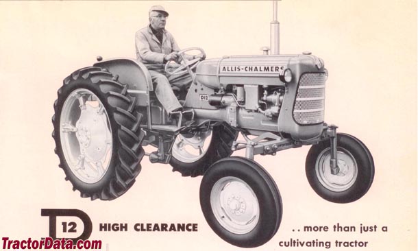 Allis Chalmers D12 High Clearance tractor photo