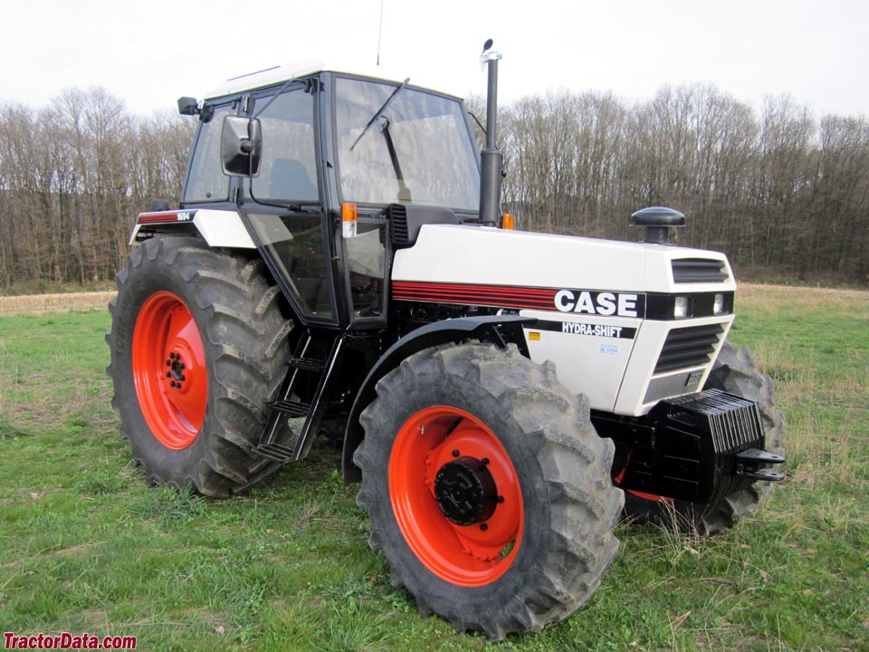 What are some specs for popular J.J. Case tractors?