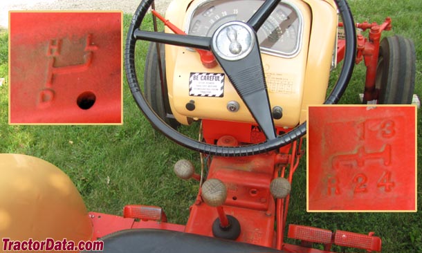 J.I. Case 311-B Tripl-Range transmission photo