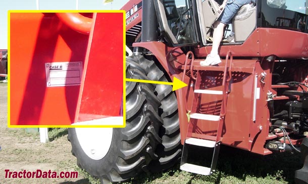 CaseIH Steiger 385 serial number location