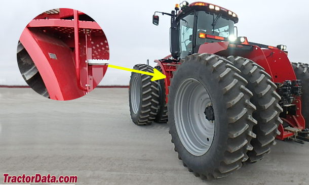 CaseIH Steiger 400 serial number location