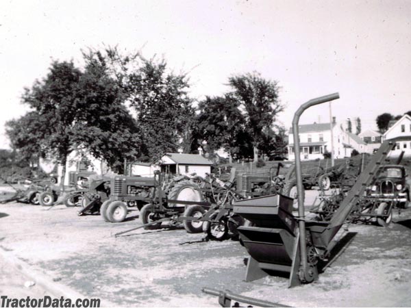 Equipment on the lot