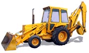 1983 555 Backhoe ford #4