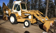 International Harvester 3500A backhoe photo