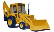 Ford 550 backhoe photo