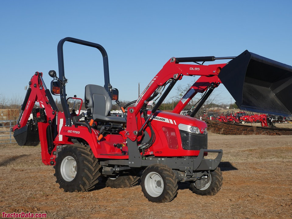 Massey Ferguson GC1720, right side.